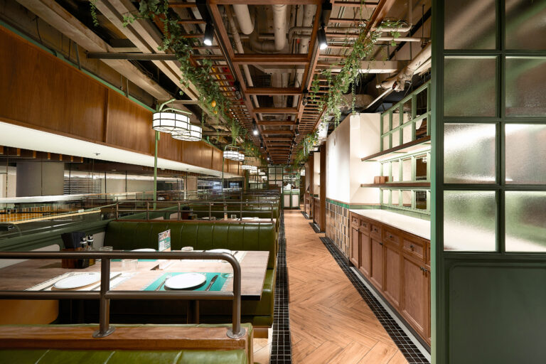 Left dining hall